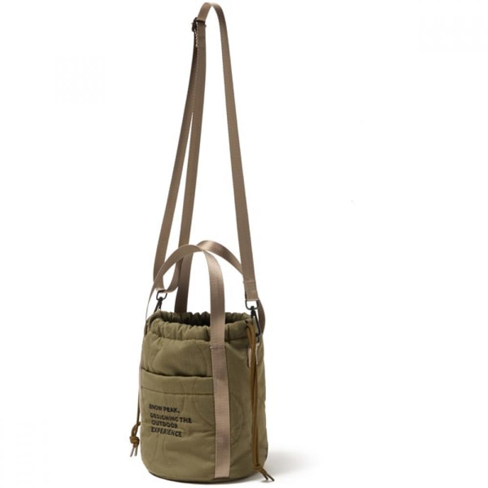 

Snow Peak Стеганый рипстоп-чехол Оливковый Ac 25au02100066