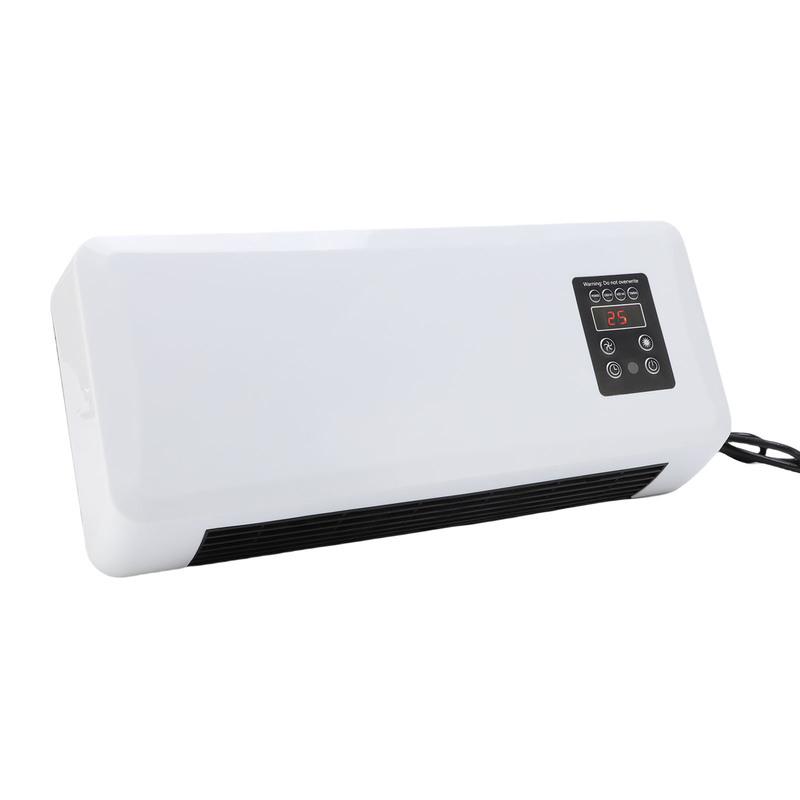 Wall Mounted Air Conditioner Low Noise Wall Hanging Heater Cooler Space Saving Efficient Multifunctional for Home Bedroom
