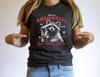 Koszula z Szopem Antyspołecznym, Zabawna Koszulka z Szopem, Sarkastyczny T-shirt, Nie Nazywaj Mnie Antyspołecznym T-shirt, Koszulka ze Zwierzęciem z Vintage Humorem, Prezent z Szopem