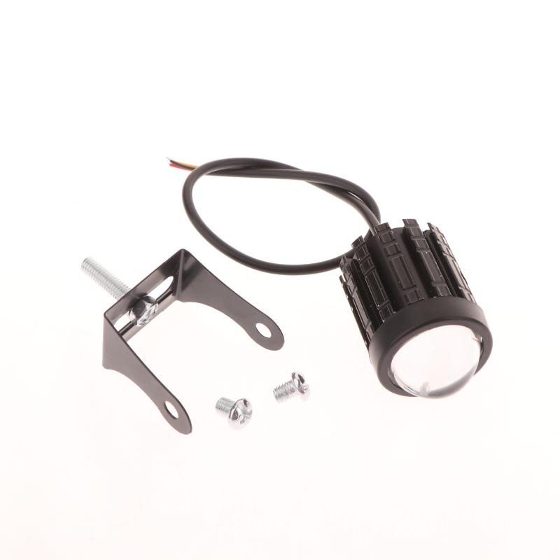 1/2Pcs Universal Dual Color Spotlights Motorcycle Led Headlight Mini Driving Light Motorbike Truck Trailer Off-Road Accessories