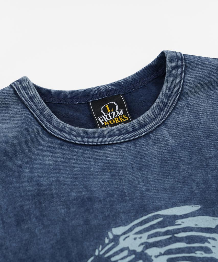 FRIZMWORKS Turtle Island Tee _ Rusty Navy