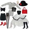 6-Point Fashion Doll Clothes & Handbag Set for 30cm BJD, Barbie, Fairy & Supermodel Dolls.