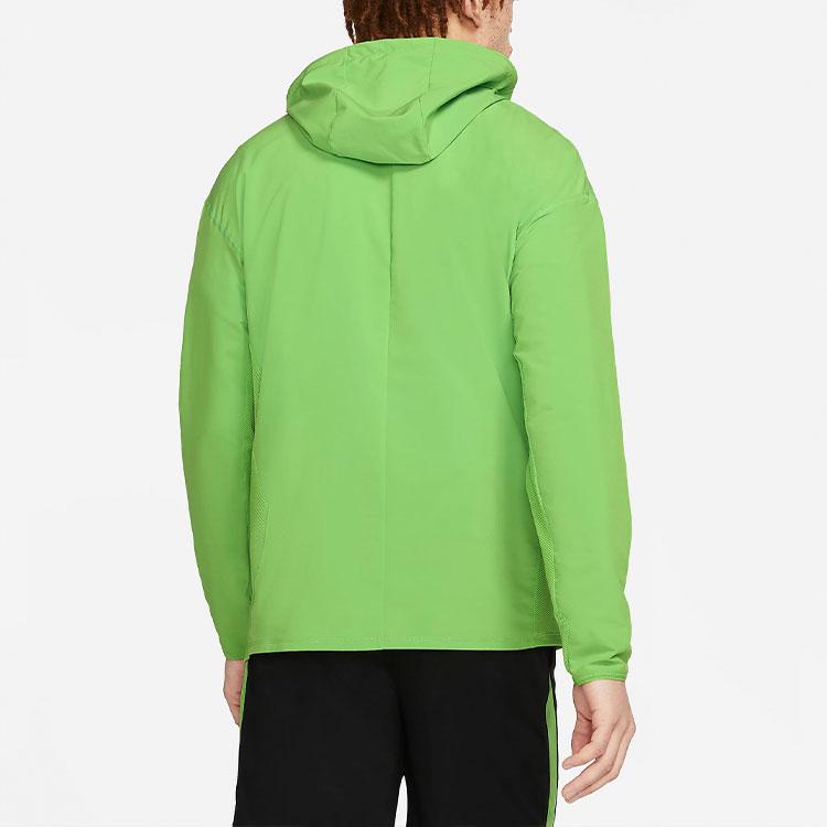 Nike Sport Clash Woven Training Pullover Hoodie Men Tops Bright-Green CZ1487-304