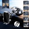 2024 Black Tech Suction Cup Car Phone Holder with Air Vent Support for Navigation