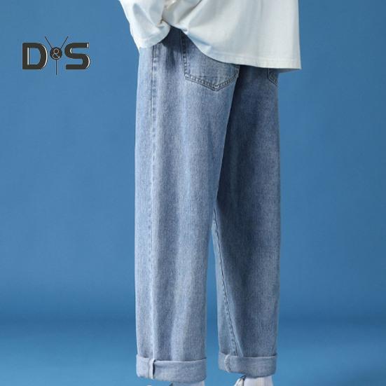 Straight Multi Pockets Uomo Jeans Wide Leg Denim Casual Jeans Streetwear –  acquista a prezzi bassi sul marketplace Joom