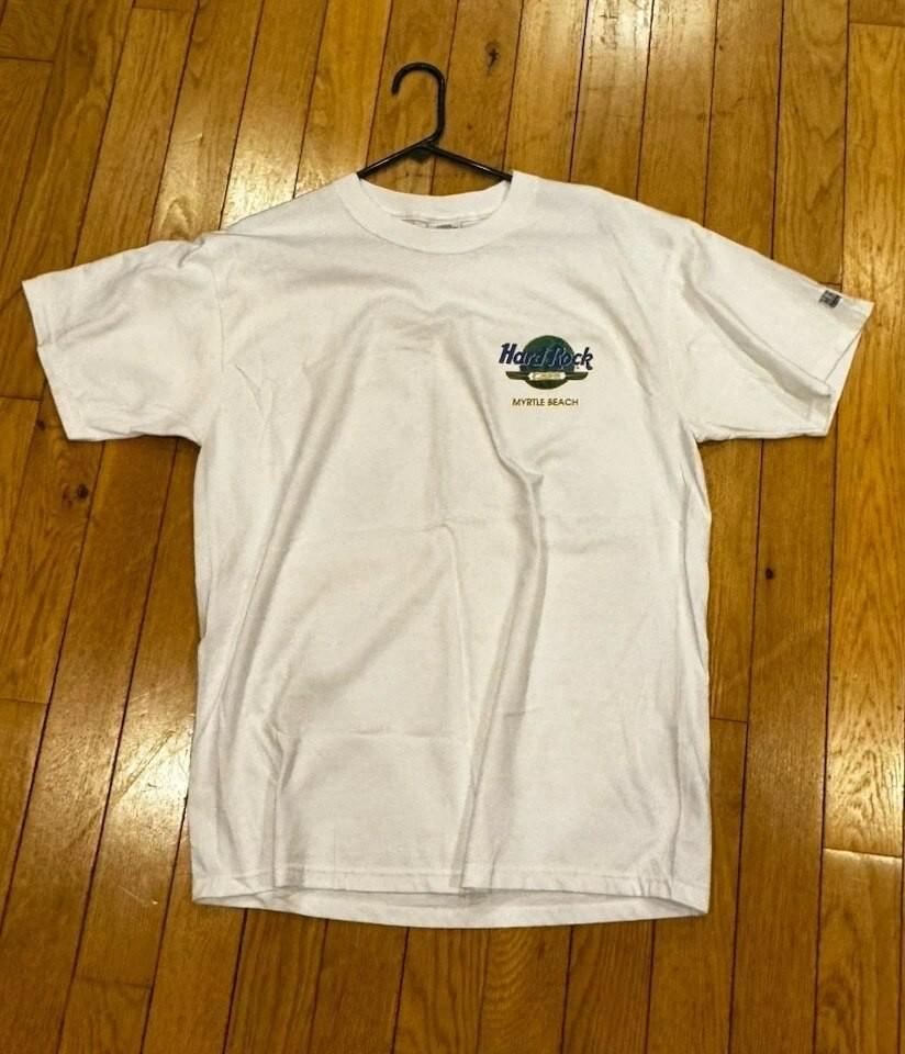 Футболка Hard Rock Repint Tee Орландо Винтажный Стиль Музыкальная Графика Унисекс L