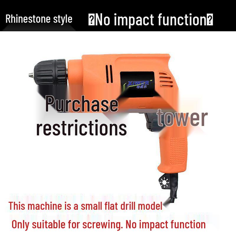 Handheld Electric Drill & Power Tool Set for Home Use