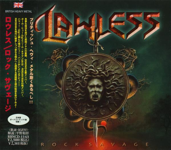 

CD LAWLESS - Rock Savage RBNCD1143 Rubicon Music, 2013 Japan ObiRock Used