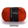 4-Ply Yimian Medium-Fine Milk Cotton Baby Yarn for Hand-Knitted DIY Projects