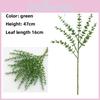 Plastic Persian Fern Leaf Artificial Plant For Home And Office Decor