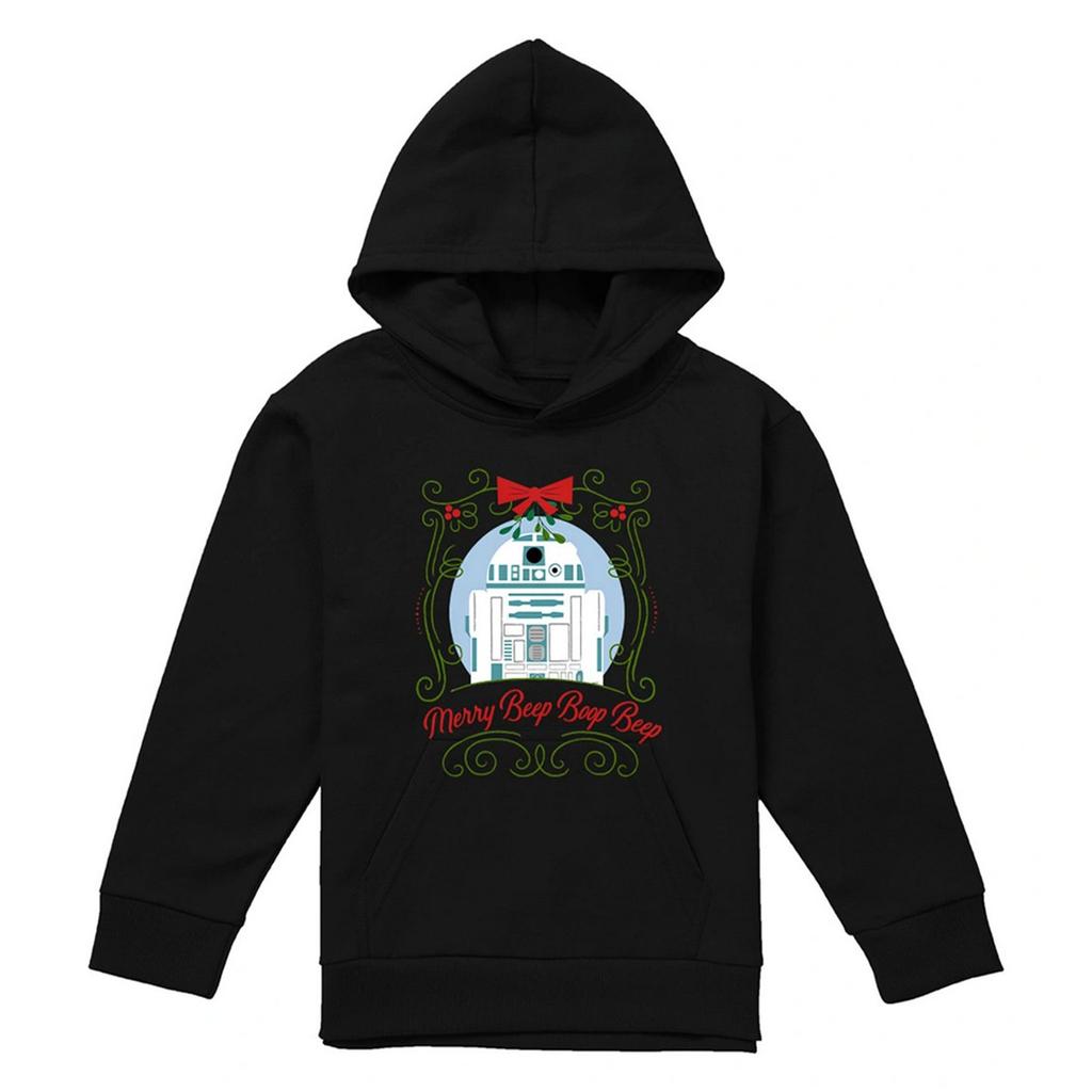 Star Wars Childrens/Kids Merry Beep Boop Beep R2-D2 Christmas Hoodie