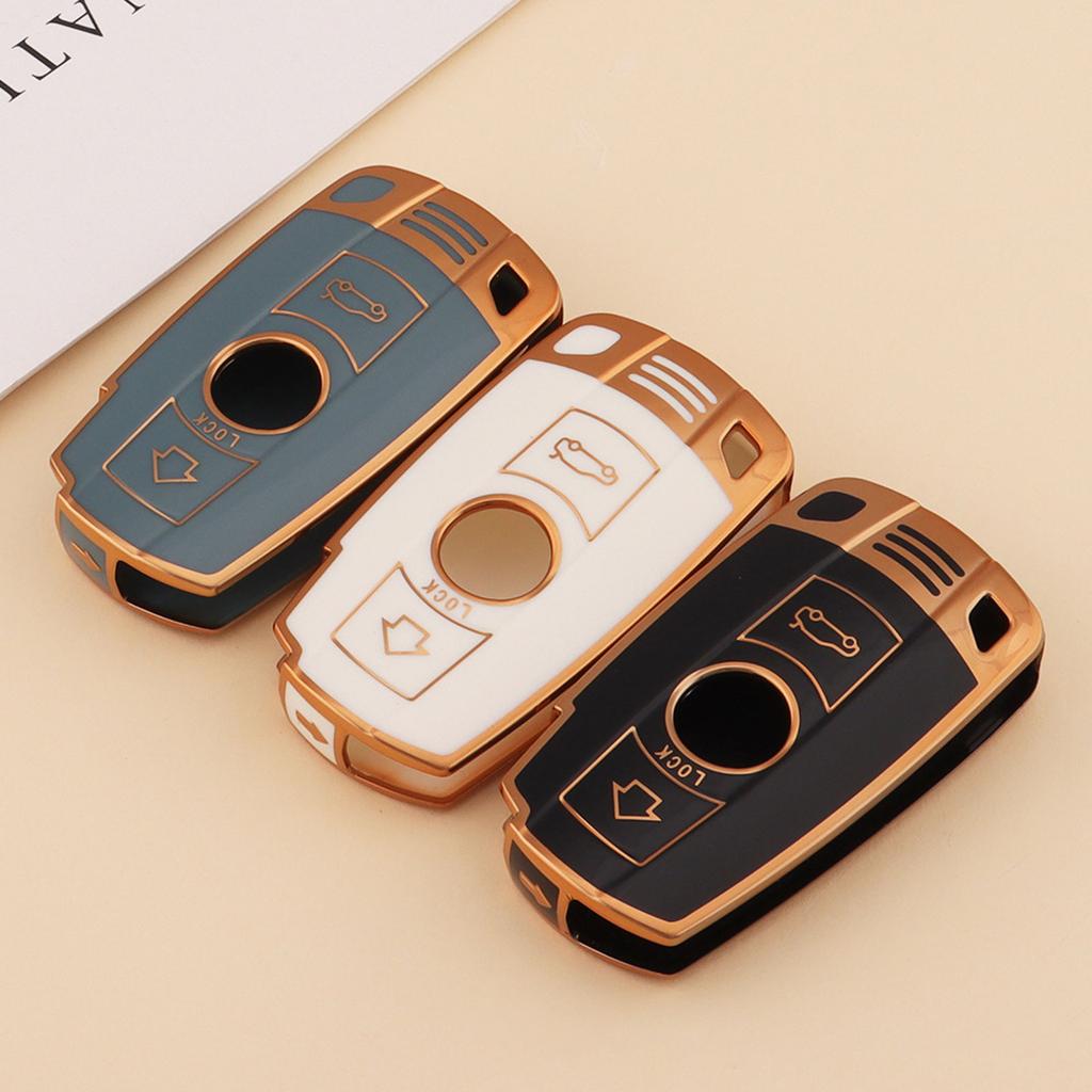 TPU kryt pouzdra na klíče do auta pro BMW X1 X5 X6 Z4 E90 E60 E70 E87 3 5 6 Series M3 Držák M5 Shell Přívěsek na klíče Příslušenství