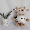 2026 New Plush Cow Toy Cute Cattle Plush Stuffed Animals Cattle Soft Doll Kids Toys Kawaii Birthday Gift for Children