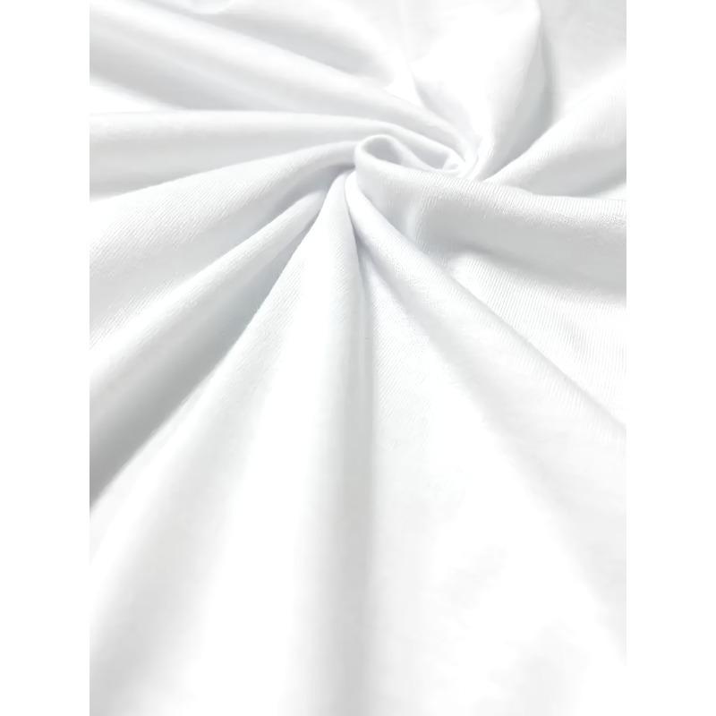 Summer Casual T-Shirt for Women with a Black Bow Tie Print Design