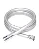 Shower hose with bubble water and 5 adapters ultra-fine generation, 20% saving, 360-degree rotation, tangle-resistant, included. Livella, 1.6m.