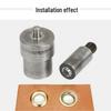 Eyelet and Snap Button Hand Press Mold for DIY Installation