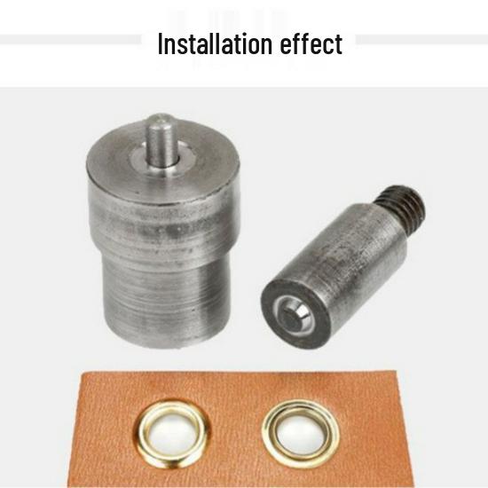 Eyelet and Snap Button Hand Press Mold for DIY Installation