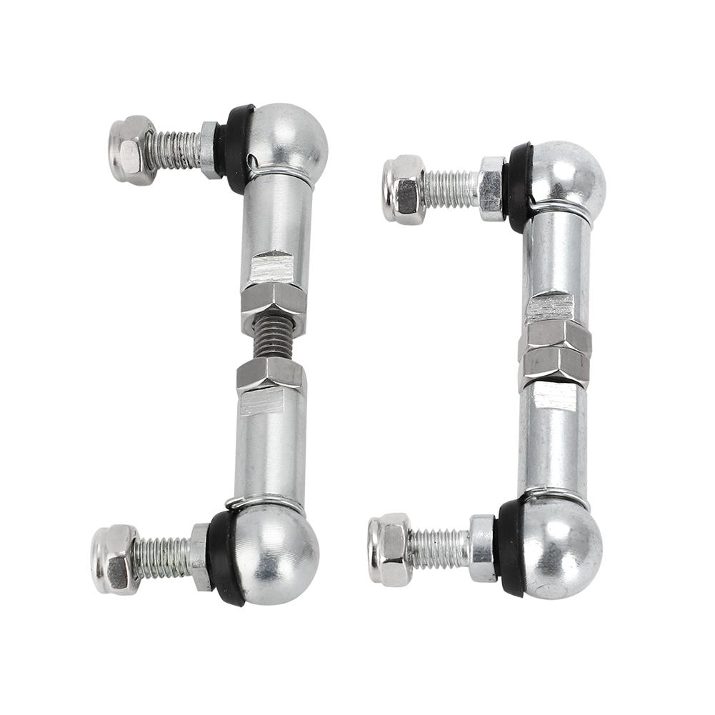 1 Pair Adjustable Air Suspension Rod Lowering Links Kit For BMW F11 E61 E39 X5 X6 Automotive Accessories