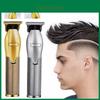 Professional Gold Electric Hair Clipper Rechargeable Durable Stainless Steel Blades For Barbers And Salons