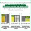 MANN FILTER For Tesla Model Y Model 3 EV HEPA Carbon Cabin Filter Kit 6PCS FP25015 CUK25015 CUK46025 CU47025 Build-in Air Filter