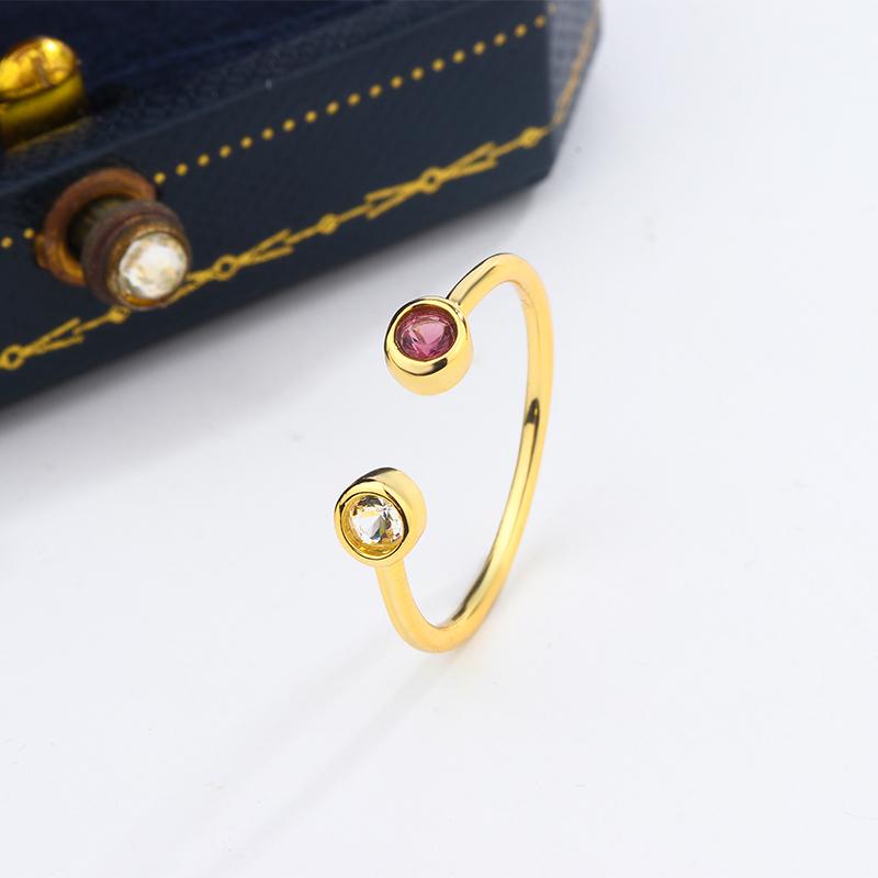 

Уникальное цветное циркониевое кольцо для женщин, модное складное украшение для вечеринок на годовщины, высококачественное кольцо resizable