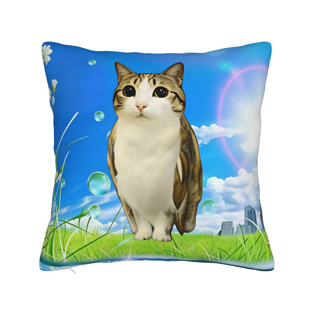 Pillow Cover Cat Owl Funny Vintage Pillow Case For Chair Sofa Home Decor Pillowcases