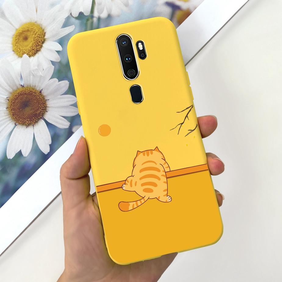 For Oppo A9 2020 Case Oppo A5 2020 Cute Fashion Cartoon Cover Soft TPU Phone Case For Oppo A11X OppoA5 OppoA9 2020 Fundas Bumper