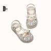 2026 Summer Crystal Princess Sandals - Closed-Toe Soft Sole for Baby Girls