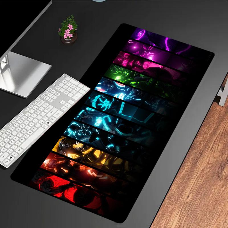 Fighter game Mouse Pad, Rubber Base, Mouse Pad for Gamers and Office Use, Gaming Desk , Easy To Clean Mat Christmas fan gifts