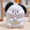 Ice Cream Dog Piggy Bank with Rubber Resistant To Falling Can Be Stored and Withdrawn Children's Piggy Bank Cute Style Creative Teacher's Day Gift