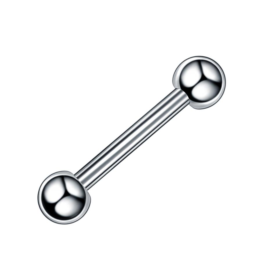 2pcs/lot Stainless Steel 16G Tragus Helix Bar Barbell Daith Oreja Stud Earing Cartilage Earrings Ear Piercing Jewelry for Women