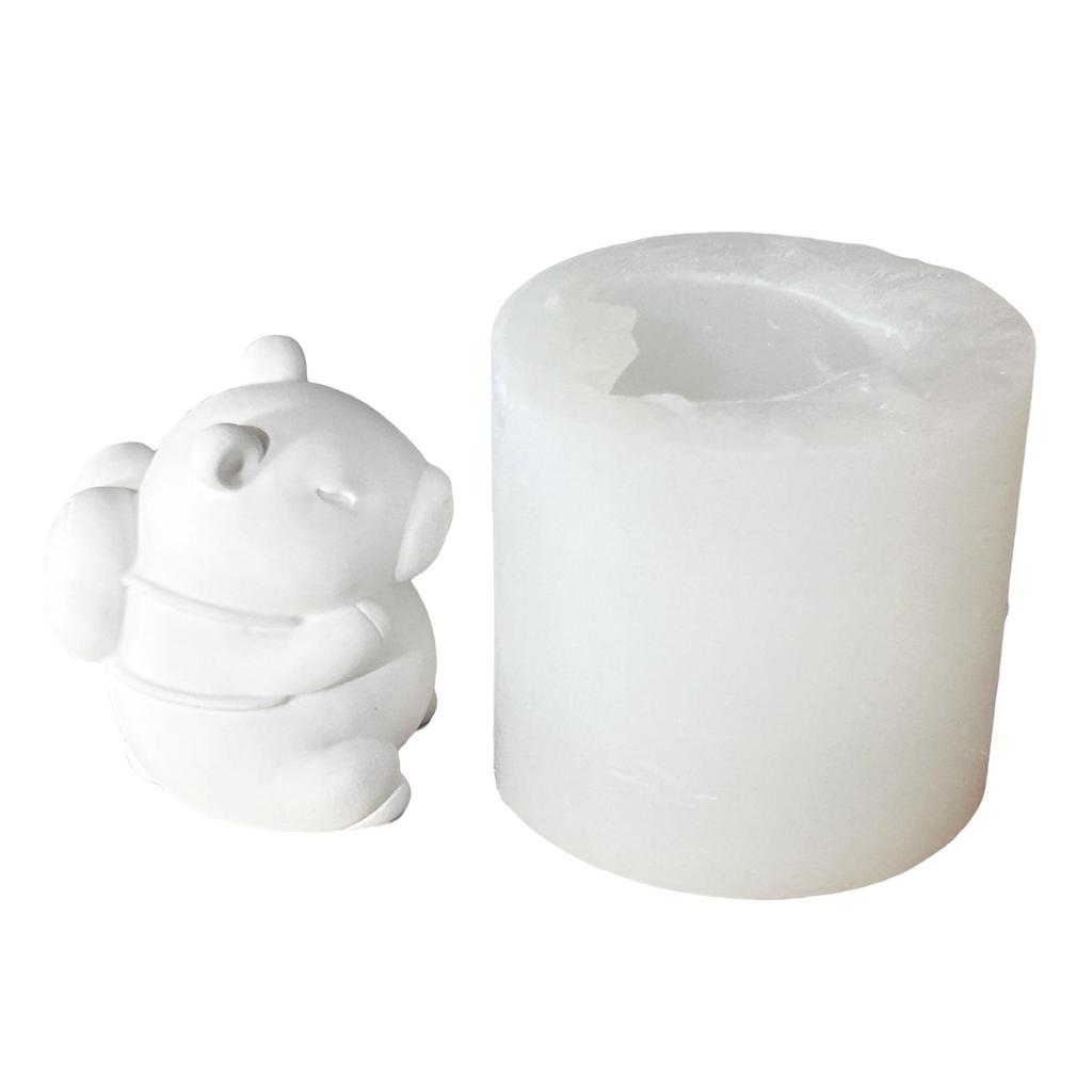 Flexible Silikonform Capybara-förmige Kerzenformen Duftende Aromatherapien Herstellungsform Handgemachte Desktop-Ornament-Form