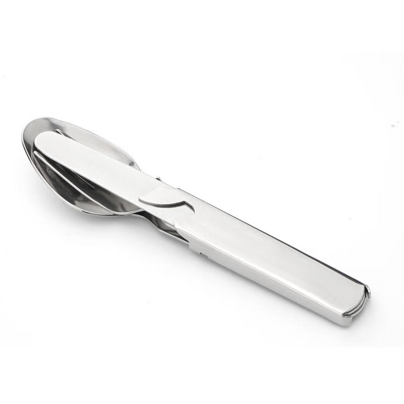 Portable Stainless Steel Camping Cutlery Set 4-Piece 1