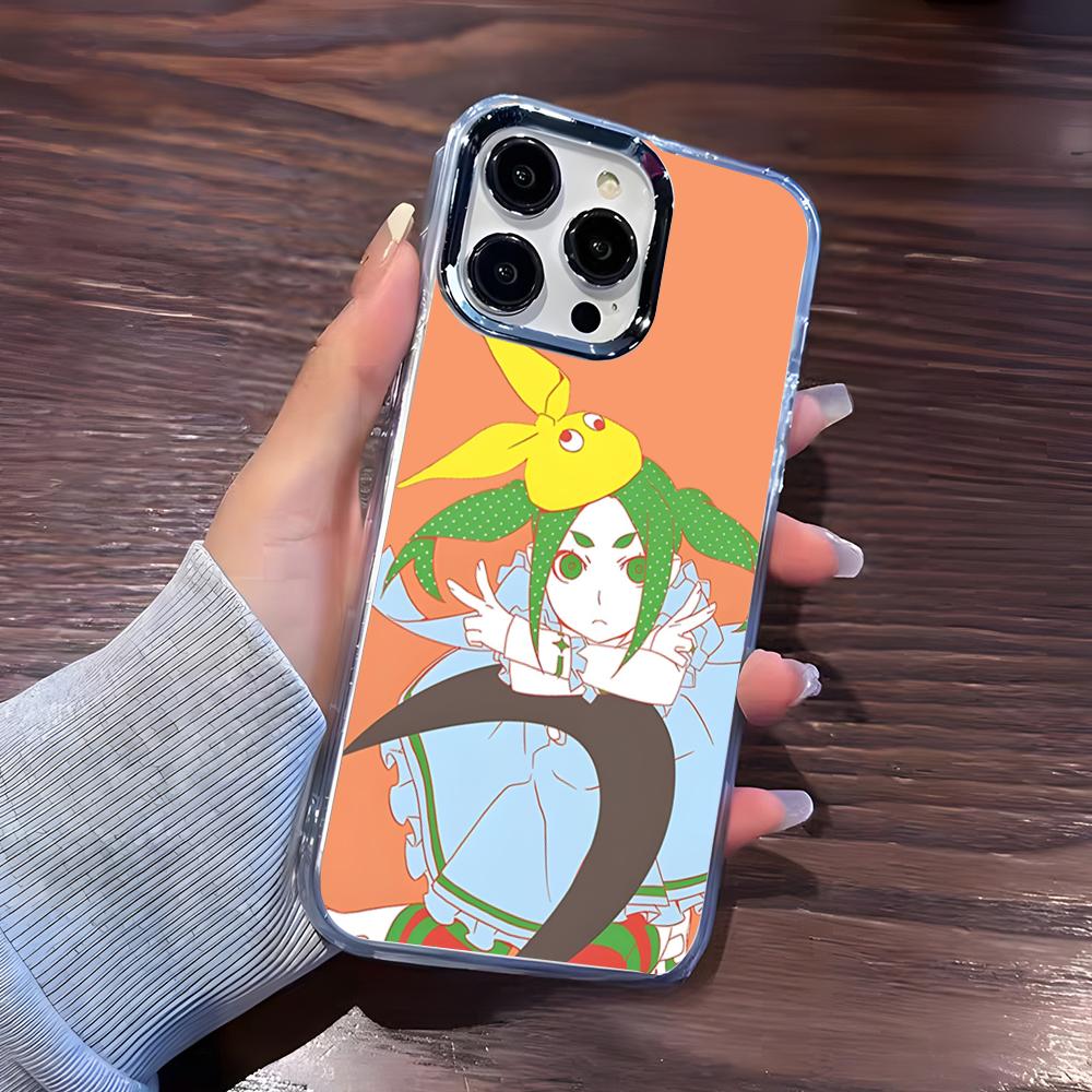 FCNB M Monogatari Yotsugi Ononoki Phone Case For IPhone 17 Pro Max 16 15 14 Pro Max IPhone 13 Pro Max 11 Plus Transparent Cover