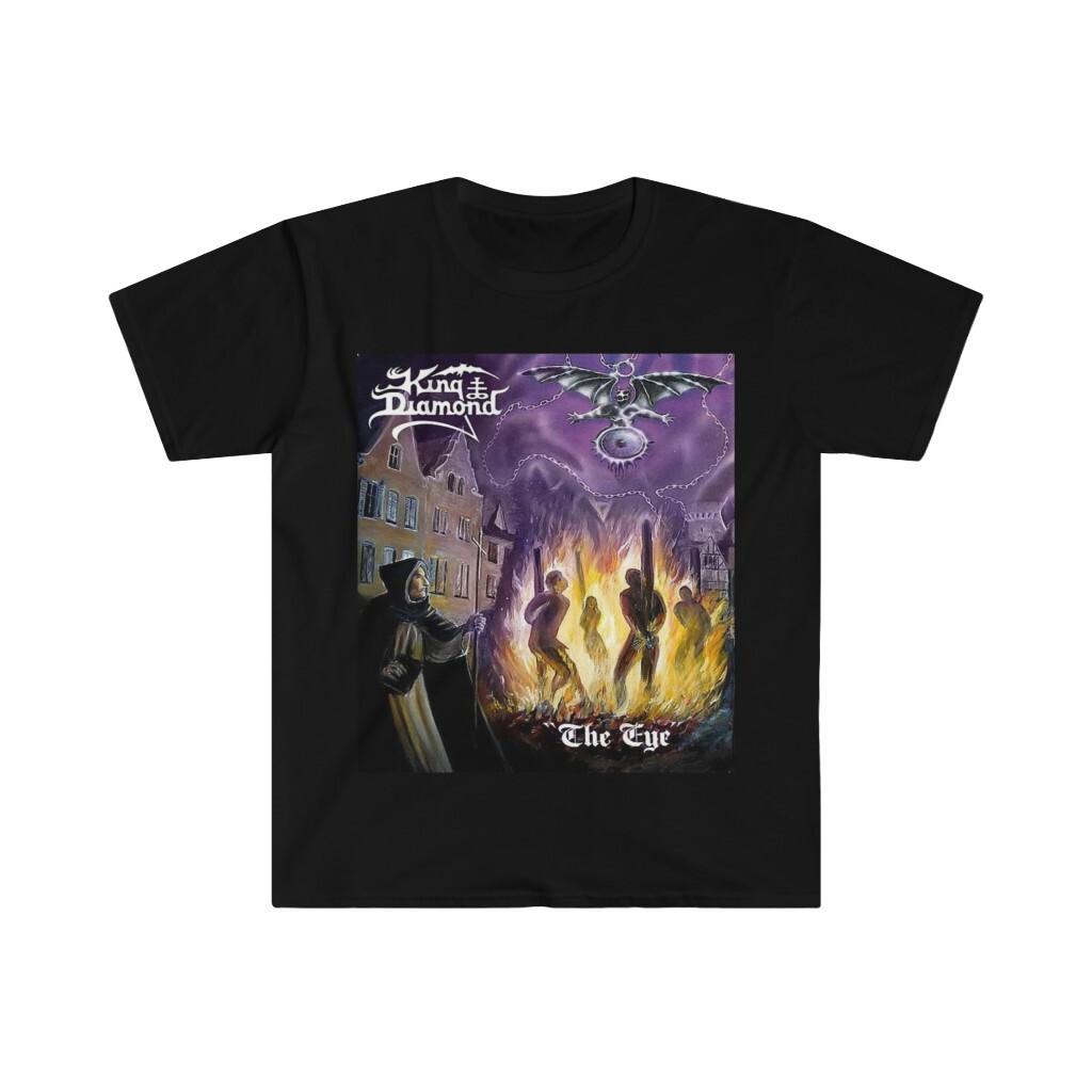 Unisex Soft Cotton T-Shirt Mens Womens Tees Top. King Diamond. Mercyful Fate. The Eye 3XL