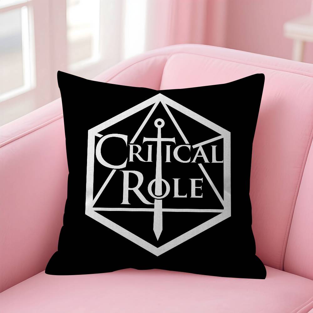 Maple Design Cushion Cover Happy Autumn Harvest Decor Holiday Decorati Pillow Cover Movie The Legend V-Vox Machina