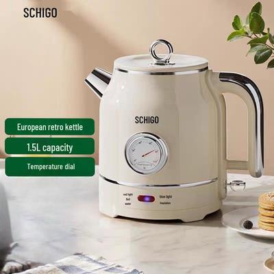 Zhi Gao Electric Kettle: Large Capacity, Fast Heating, Constant Temperature, Ideal for Dormitory & Home Use