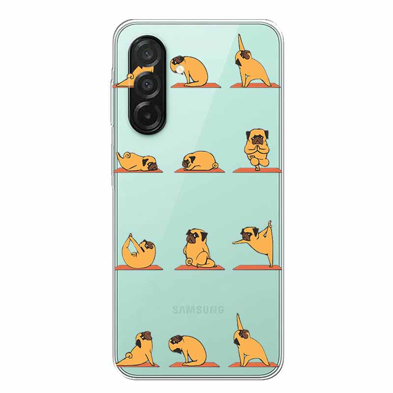 

Clear Funda For Samsung Galaxy A26 / A36 CaseTransparent Silicone Phone Back Cover For Galaxy A36 5G Clear Coque A26 5G TPU Capa Galaxy A26 5G