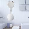 3 PCS Silver Suction Cup Hook ABS Robe Hook Versatile Towel Hook  Flat Smooth Surface