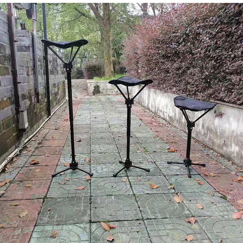 Outdoor Campinghocker Angelhocker Warteschlangehocker, faltbarer tragbarer Hocker