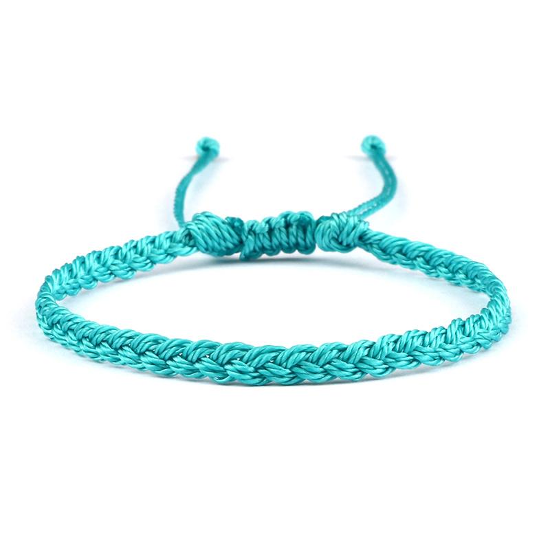 26 Colors Adjustable Woven Friendship Bracelet For Women Men Wax Thread Wrap Rope Knot Bracelets&Bangles Handmade Jewelry Gifts