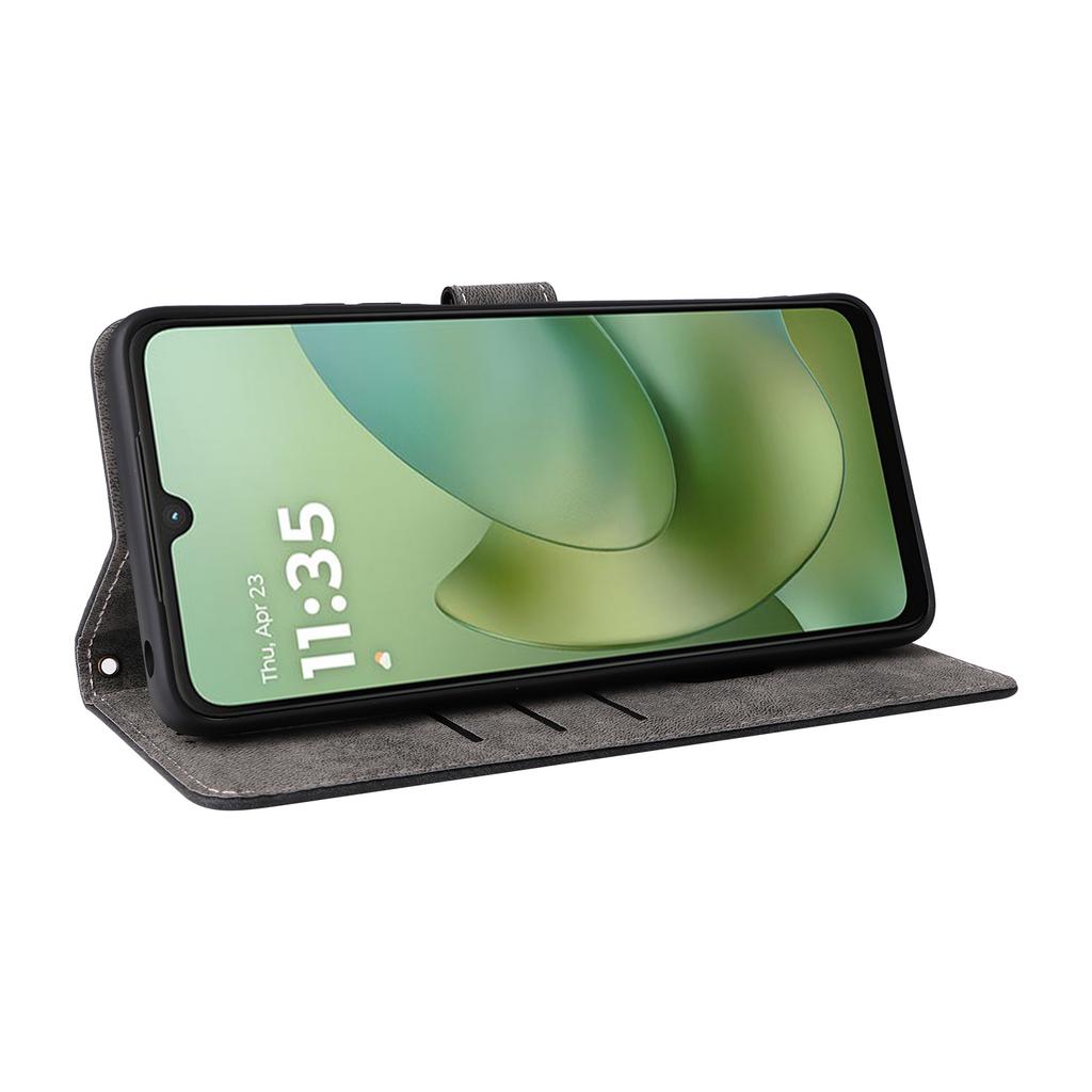 For Motorola Moto G06 4G/G06 Power 4G Case Wallet RFID Blocking PU Leather Phone Cover Stand with Strap