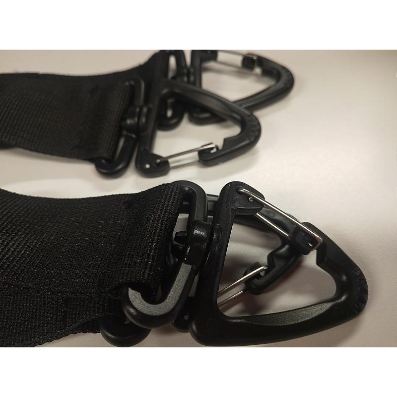 4 buc. Geantă de depozitare pentru furtunuri, impermeabilă, 600d, din stofă Oxford, pentru depozitarea echipamentelor RV. Geantă utilitare pentru camping