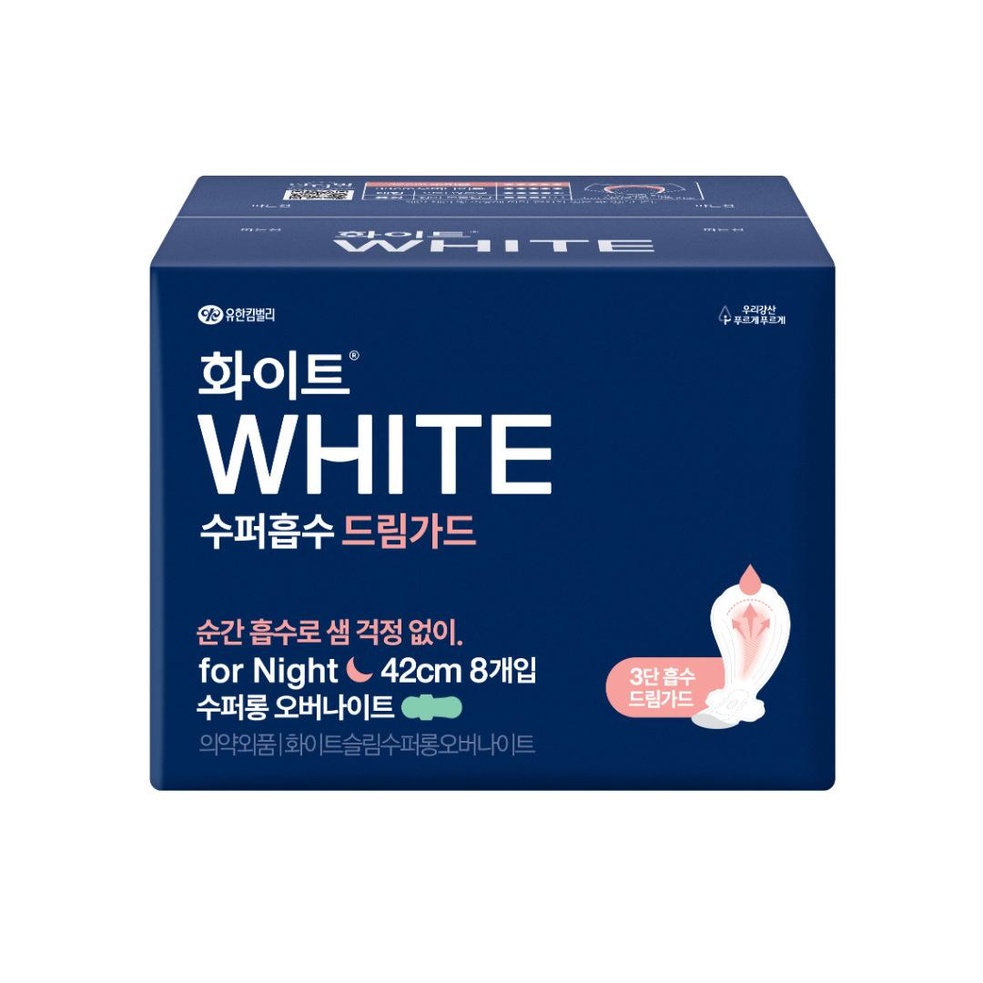 

Выберите 1 из 3 типов белого суперабсорбента Super Long. (Dream Guard 8P/Dream Fit 8P/Oh Lolly Day Project) Dream Guard Super Long 8P