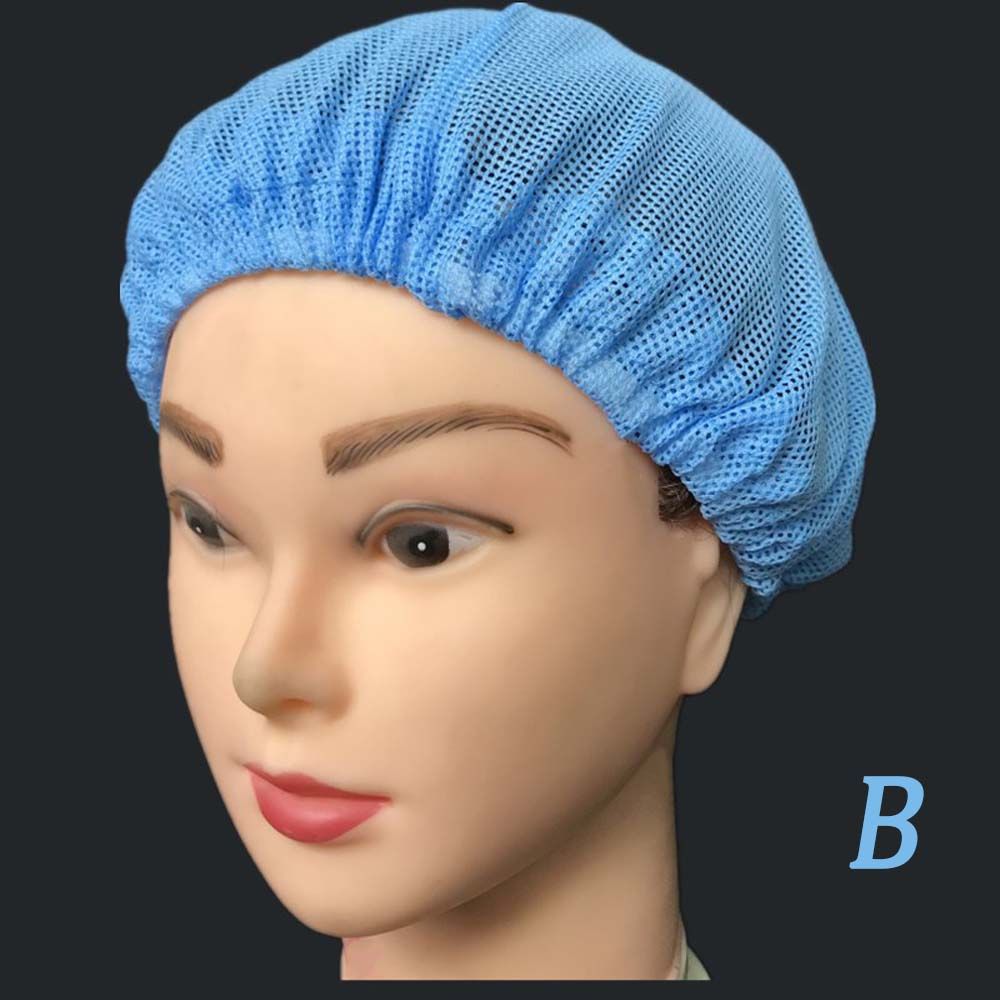 Anti-static Dustproof Kitchen DVentilation Food Manufacturer Cook Hat Dust Cap Hairnet Work Cap