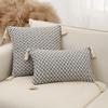 BUYNOW Simple Yarn-Dyed Jacquard Pillow Case Light Luxury Cushion Cover Nordic Style Hotel Home Living Room Decor Sofa Cushions