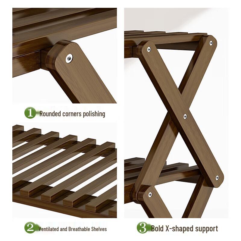 JINGRUIXIANG Foldable Multi-layer Shoe Rack