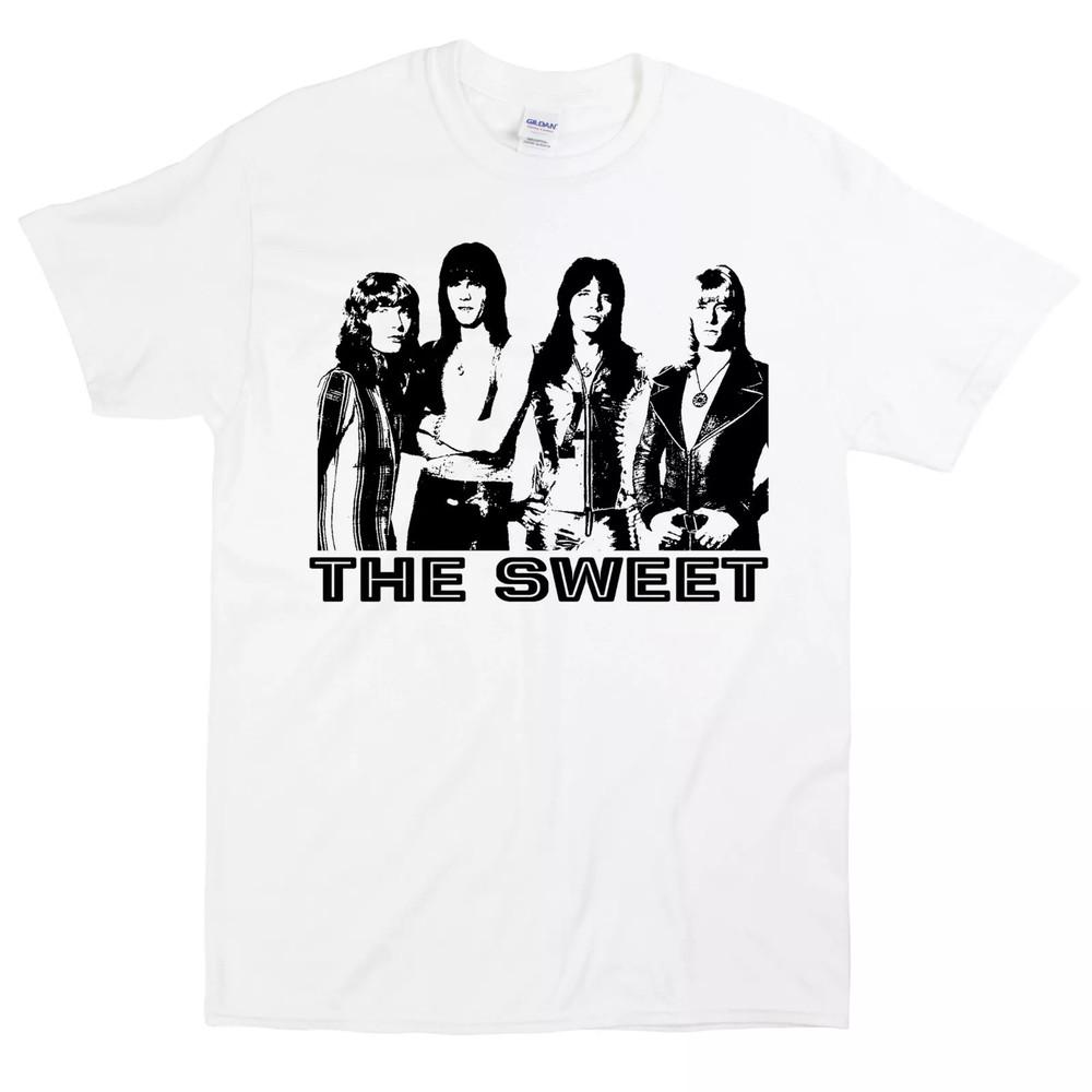 The Sweet Glam Rock T-shirt, Muusic Rock Punk Retro Shirt Unisex Tee Unisex T-Shirt