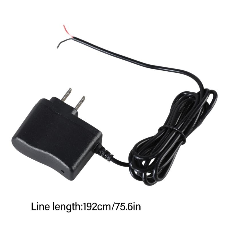 Câble convertisseur d'alimentation US 100-240 V vers DC 1,5 V 1 A, kit d'élimination des piles AA 1,5 V/3 A pour jouets et éclairage LED