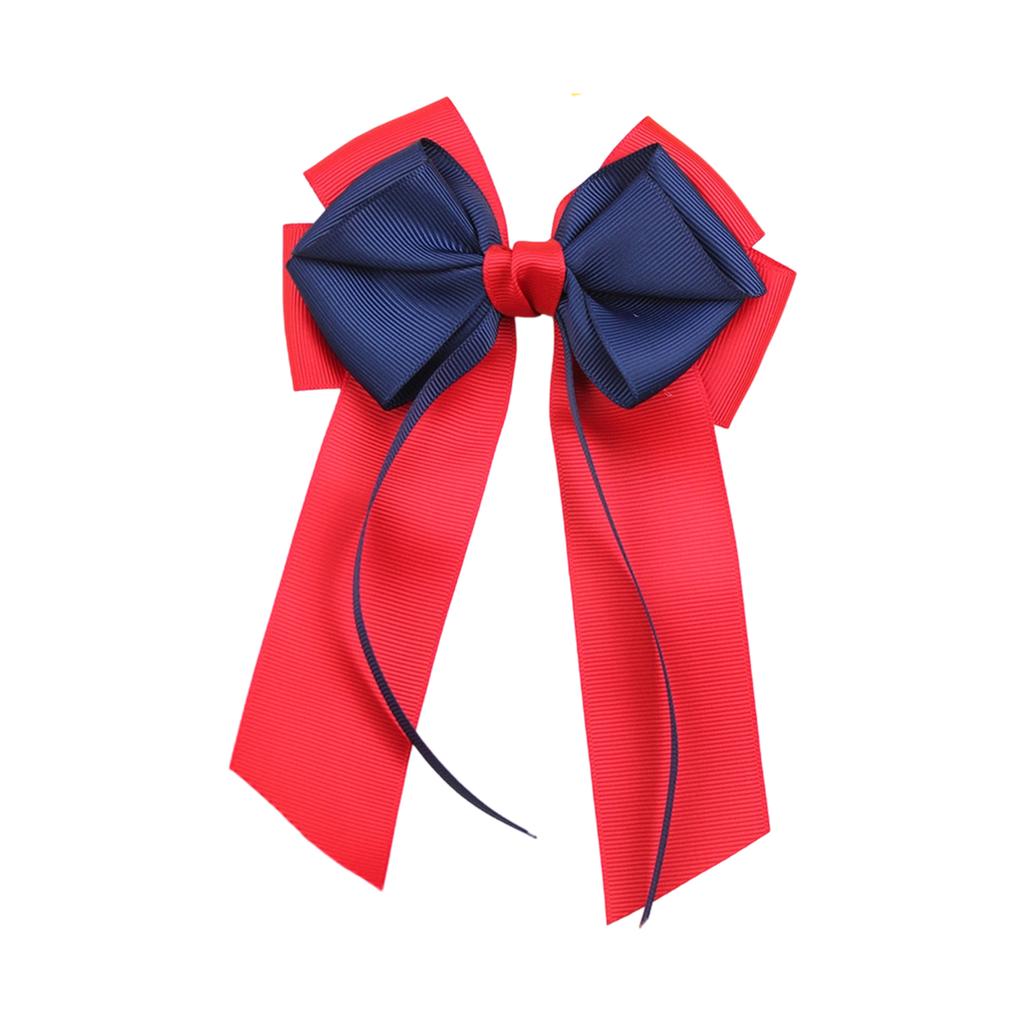 Hair Bows Hair Clip Hair Ribbon Ponytail Holder Styling Accessories Slides Metal Clips Hair Ornament for Women Girls